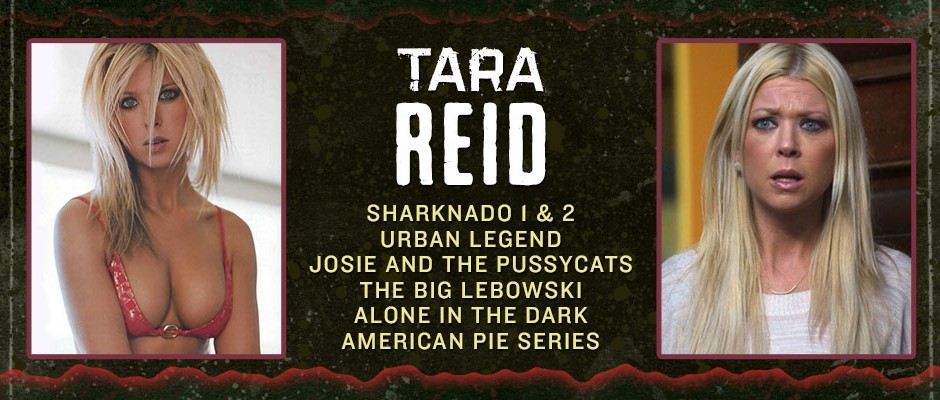 Sharknado, Urban Legend & American Pie Star Tara Reid Confirmed for Rock & Shock 2014